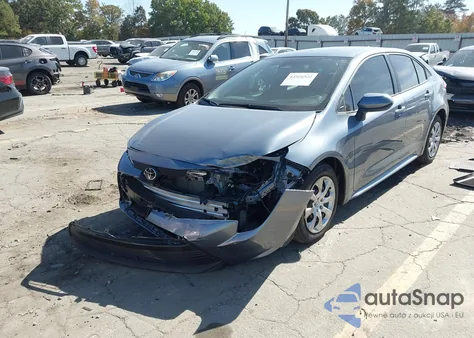 2025 Toyota Corolla Le from USA, damaged, VIN 5YFB4MDE7SP352933